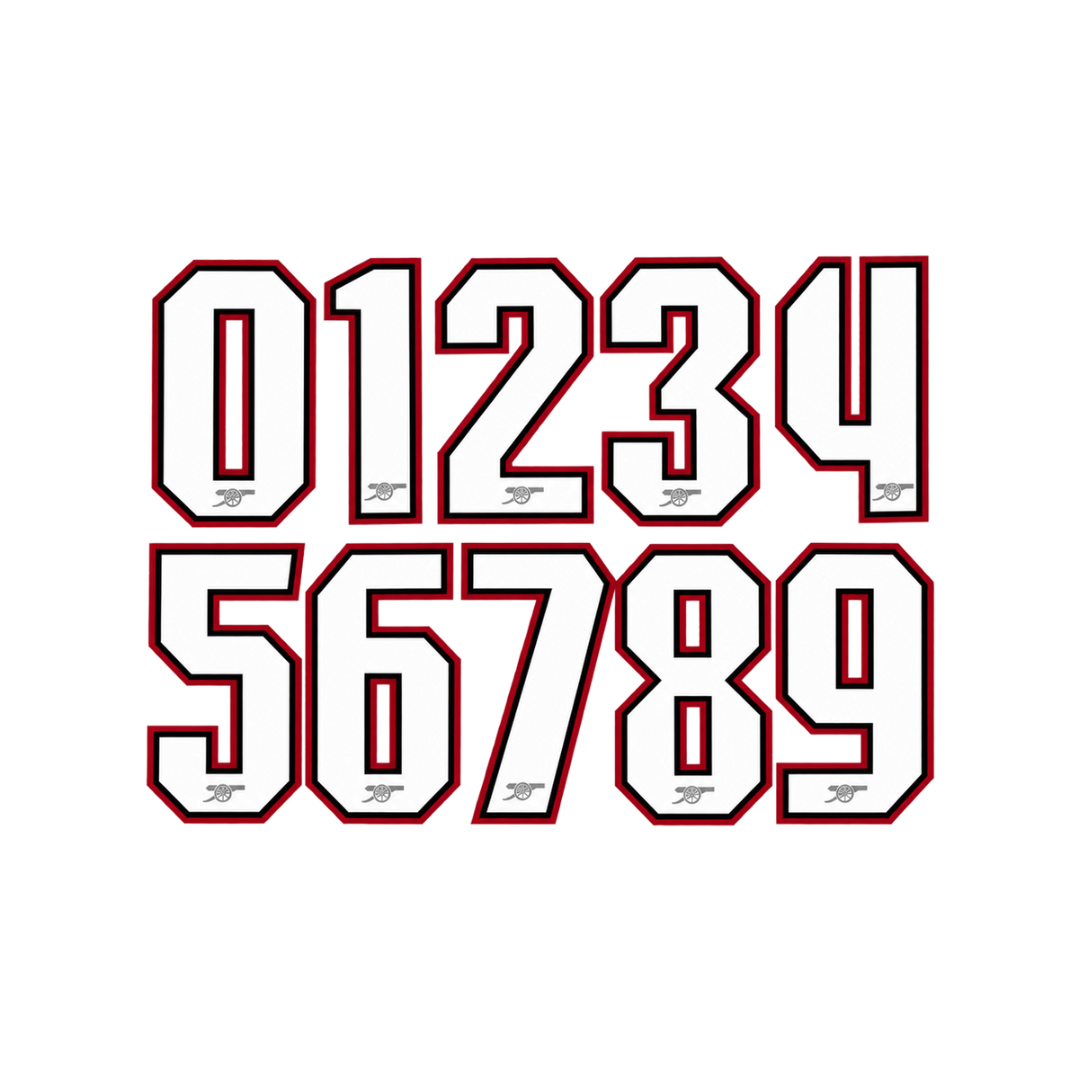 Arsenal Home Kit Cup Font 2026/27