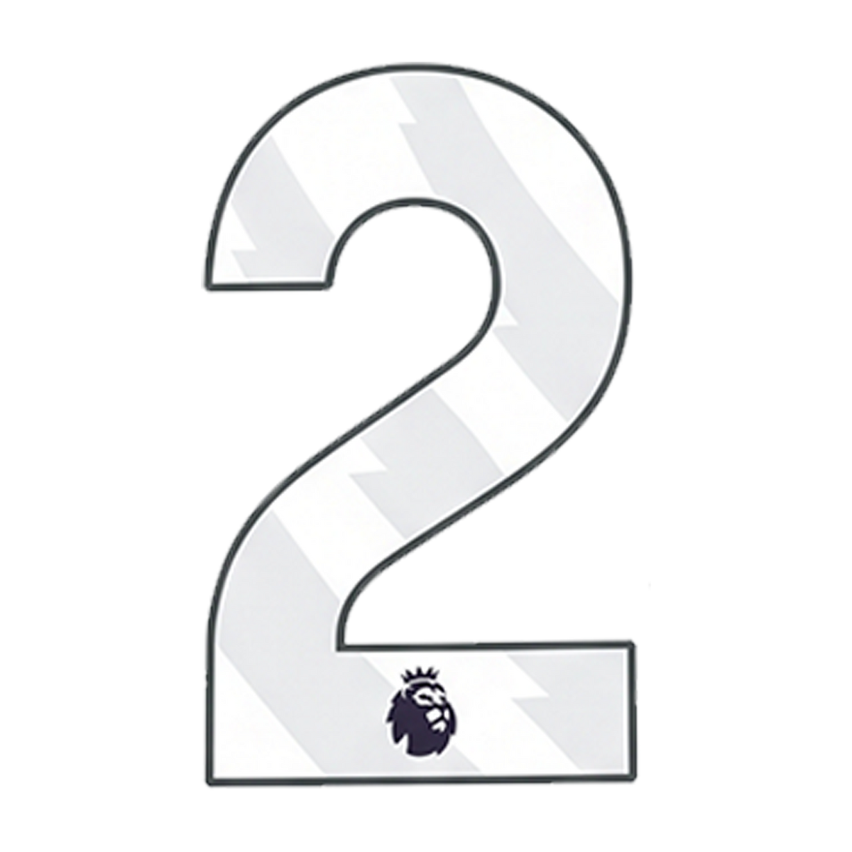 Premier League White Numbers 2023-27
