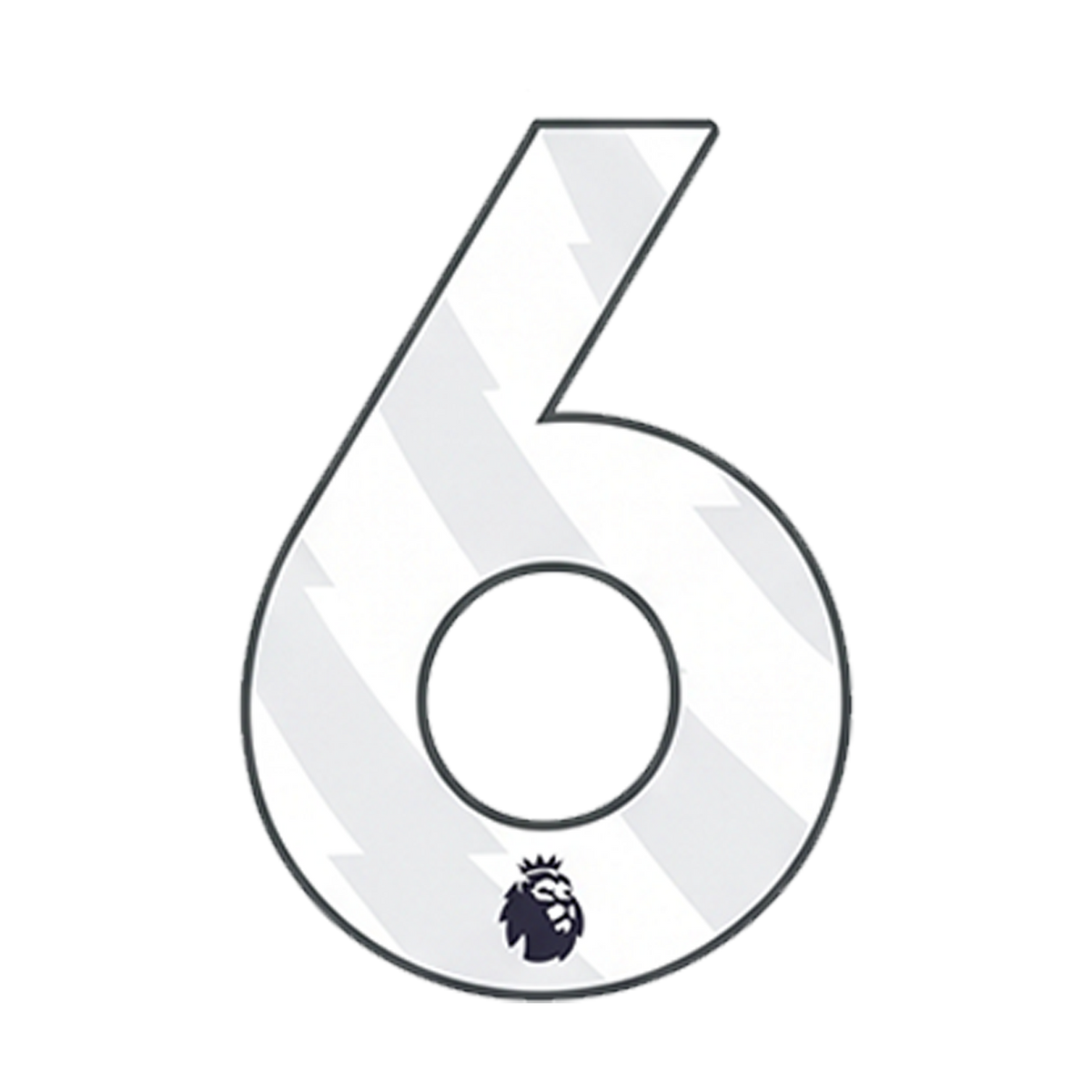 Premier League White Numbers 2023-27