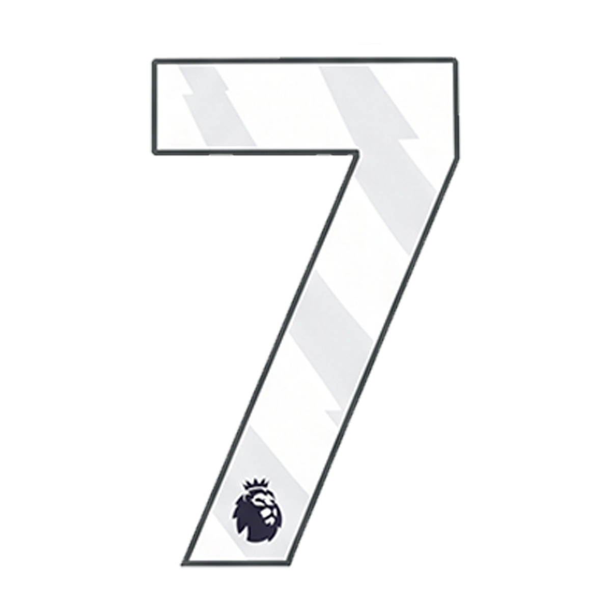Premier League White Numbers 2023-27