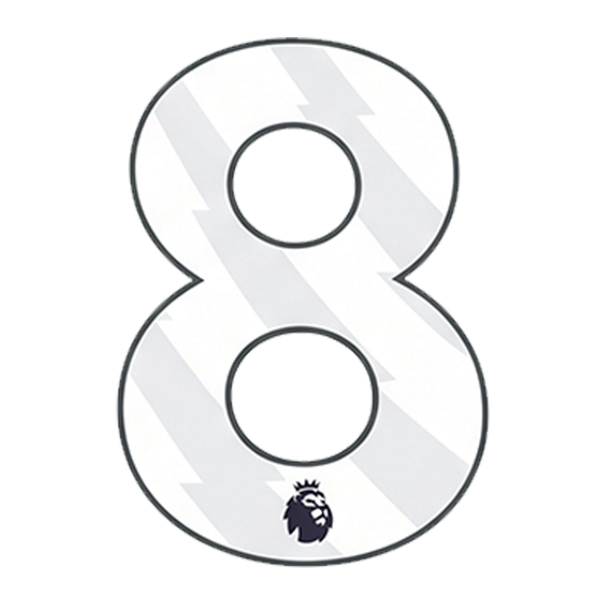 Premier League White Numbers 2023-27